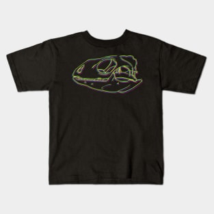 Iguana skull Kids T-Shirt